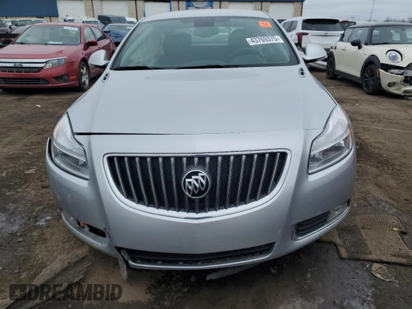 2012 Buick Regal with VIN 2G4GR5EK3C9149942, listed as a Copart auction lot 54039635 with 39,271 mi miles and Non repairable. Bid and sale history available at DreamBid. Image 5.