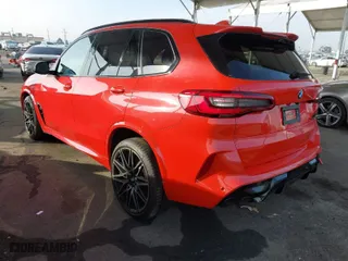 2020 BMW X5 M Competition with VIN 5YMJU0C00L9B05717, listed as a IAAI auction lot 41471951 with 34,112 mi miles. Bid and sale history available at carsss.com. Image 3.