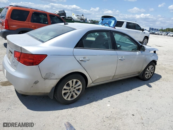 2013 Kia Forte EX with VIN KNAFU4A27D5725798, listed as a Copart auction lot 51783845 with 0 mi miles and Salvage Title. Bid and sale history available at carsss.com. Image 3.