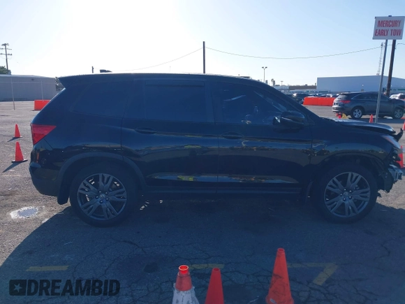 2021 Honda Passport EX-L with VIN 5FNYF7H56MB012736, listed as a IAAI auction lot 41820979 with 47,663 mi miles. Bid and sale history available at carsss.com. Image 13.