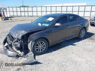 2013 Kia Optima LX with VIN 5XXGM4A74DG176057, listed as a IAAI auction lot 41826086 with 203,204 mi miles. Bid and sale history available at carsss.com. Image 2.