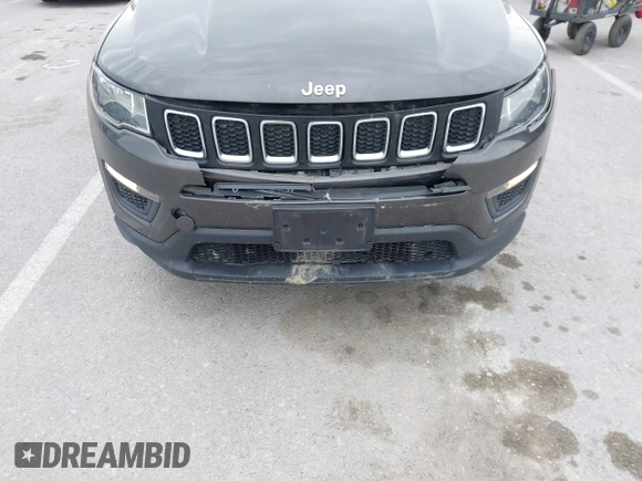 2018 Jeep Compass Sport с VIN 3C4NJCAB9JT489149, выставлен на аукционе IAAI как лот 42025904 с пробегом 87 099 миль миль и . История ставок и продаж доступна на DreamBid. Изображение 6.