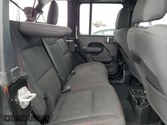 2023 Jeep Wrangler Rubicon with VIN 1C4HJXFG8PW653101, listed as a Copart auction lot 47422165 with 13,532 mi miles and Salvage title. Bid and sale history available at DreamBid. Image 10.