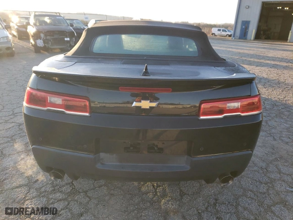2014 Chevrolet Camaro LT with VIN 2G1FB3D31E9138789, listed as a Copart auction lot 46548125 with 75,634 mi miles and Salvage Title. Bid and sale history available at carsss.com. Image 6.