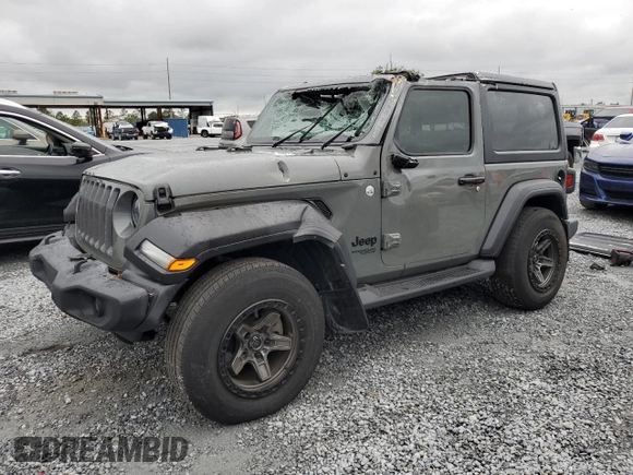 2021 Jeep Wrangler Sport with VIN 1C4GJXAN2MW699133, listed as a Copart auction lot 51994985 with 47,923 mi miles and Non Repairable. Bid and sale history available at DreamBid. Image 1.