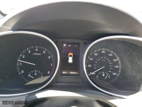 2018 Hyundai Santa Fe Sport Limited with VIN 5XYZUDLA9JG515047, listed as a Copart auction lot 63722793 with 25,022 mi miles. Bid and sale history available at carsss.com. Image 9.