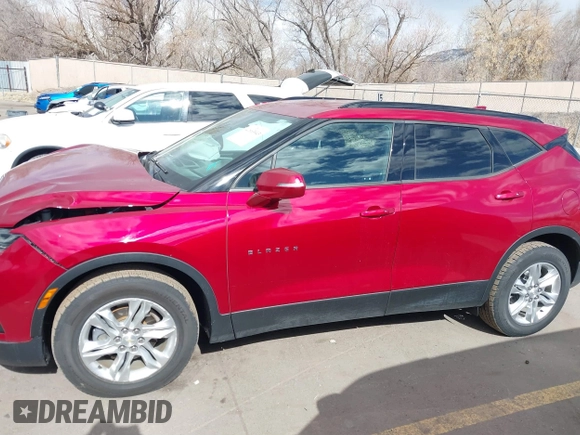 2020 Chevrolet Blazer LT with VIN 3GNKBHRSXLS618131, listed as a IAAI auction lot 41663943 with 38,943 mi miles and . Bid and sale history available at DreamBid. Image 14.