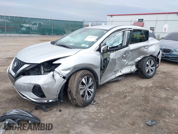 2022 Nissan Murano S z VIN 5N1AZ2AS6NC121316, wystawiony jako IAAI lot #41910427 z przebiegiem 50 212 mil mil oraz . Historia ofert i sprzedaży dostępna na DreamBid. Obrazek 2.