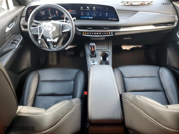 2024 Cadillac XT4 FWD Premium Luxury with VIN 1GYFZCR41RF205418, listed as a Copart auction lot 53528545 with 20,376 mi miles and Clean Title. Bid and sale history available at carsss.com. Image 8.