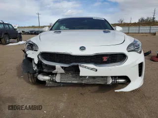 2018 Kia Stinger with VIN KNAE15LA8J6036101, listed as a Copart auction lot 81426844 with 79,504 mi miles and Salvage Title. Bid and sale history available at DreamBid. Image 5.