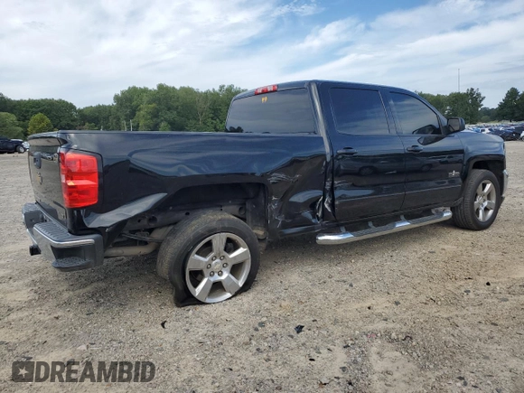 2017 Chevrolet Silverado 1500 LT with VIN 1GCPCREC4HF160372, listed as a Copart auction lot 69954784 with 154,585 mi miles and Salvage Title. Bid and sale history available at DreamBid. Image 3.