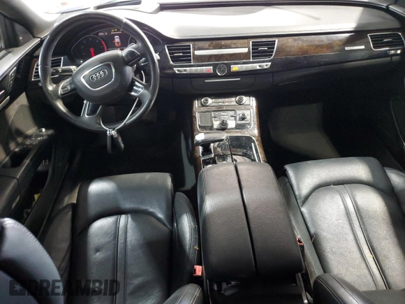2015 Audi A8 3.0T z VIN WAU3GAFD2FN040940, wystawiony jako Copart lot #65327685 z przebiegiem 113 443 mil mil oraz Czysty tytuł • Clean title. Historia ofert i sprzedaży dostępna na DreamBid. Obrazek 8.