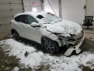 2022 Honda HR-V EX with VIN 3CZRU6H51NM734658, listed as a Copart auction lot 41384715 with 40,403 mi miles and Salvage Title. Bid and sale history available at carsss.com. Image 4.