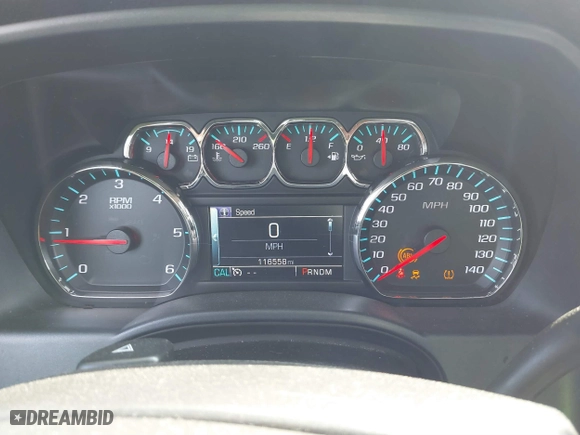 2015 Chevrolet Silverado 1500 LT with VIN 3GCUKREC9FG190338, listed as a IAAI auction lot 41793915 with 116,558 mi miles. Bid and sale history available at carsss.com. Image 7.