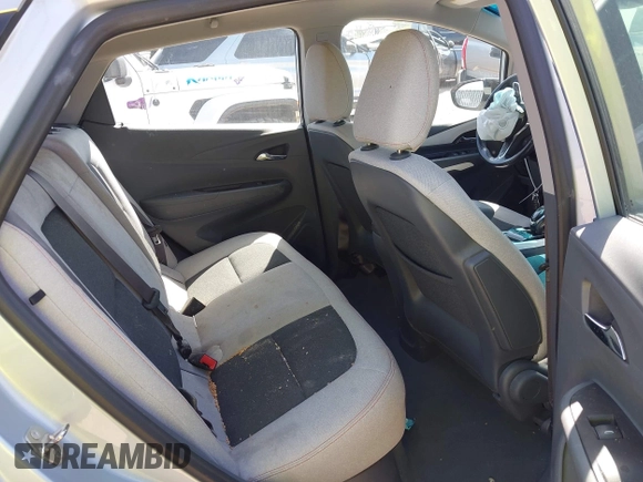 2017 Chevrolet Bolt EV LT z VIN 1G1FW6S02H4171516, wystawiony jako IAAI lot #42004692 z przebiegiem Nie podano mil oraz . Historia ofert i sprzedaży dostępna na DreamBid. Obrazek 8.