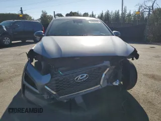 2021 Hyundai Kona Ultimate with VIN KM8K53A52MU679799, listed as a Copart auction lot 46955995 with 0 mi miles and Salvage Title. Bid and sale history available at carsss.com. Image 5.