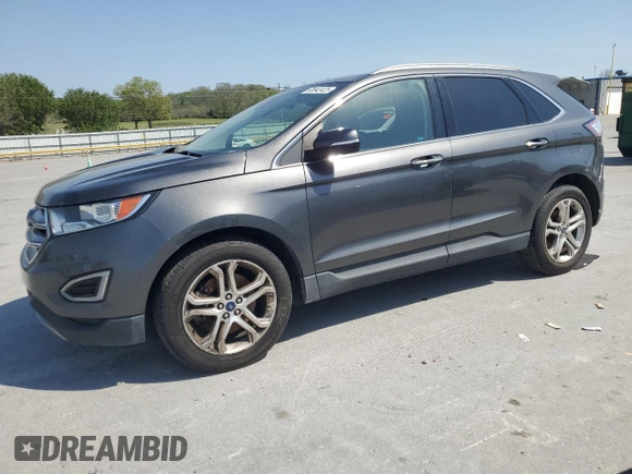 2018 Ford Edge Titanium with VIN 2FMPK4K97JBB80391, listed as a Copart auction lot 53042425 with 162,930 mi miles and Clean Title. Bid and sale history available at carsss.com. Image 1.