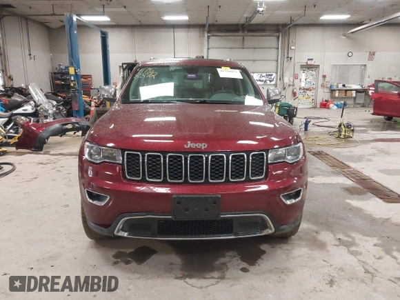 2018 Jeep Grand Cherokee Limited with VIN 1C4RJFBGXJC103685, listed as a IAAI auction lot 41758872 with 61,514 mi miles and . Bid and sale history available at DreamBid. Image 13.