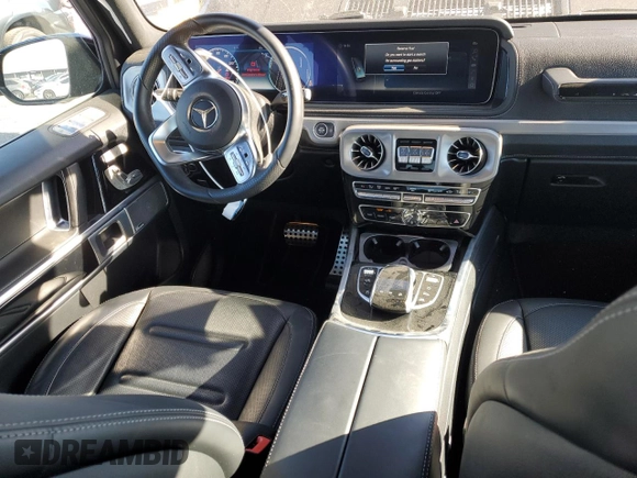 2022 Mercedes-Benz G 550 with VIN W1NYC6BJ3NX443544, listed as a Copart auction lot 86539244 with 17,618 mi miles and Salvage Title. Bid and sale history available at DreamBid. Image 8.