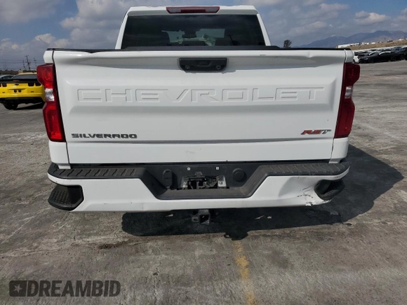 2022 Chevrolet Silverado 1500 RST with VIN 1GCPADED3NZ502311, listed as a Copart auction lot 43659205 with 37,312 mi miles and Salvage Title. Bid and sale history available at DreamBid. Image 6.