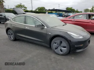2020 Tesla Model 3 Long Range with VIN 5YJ3E1EB2LF742131, listed as a Copart auction lot 54456355 with 7,955 mi miles and Clean Title. Bid and sale history available at carsss.com. Image 4.