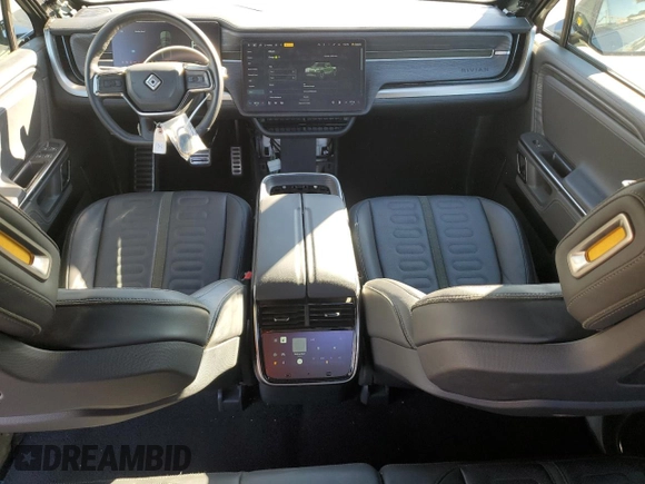 2023 Rivian R1T Adventure with VIN 7FCTGAAA7PN024633, listed as a Copart auction lot 41481365 with 24,965 mi miles and Salvage Title. Bid and sale history available at carsss.com. Image 8.