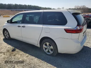 2017 Toyota Sienna L with VIN 5TDZZ3DC4HS779589, listed as a Copart auction lot 48860415 with 128,566 mi miles and Salvage Title. Bid and sale history available at DreamBid. Image 2.