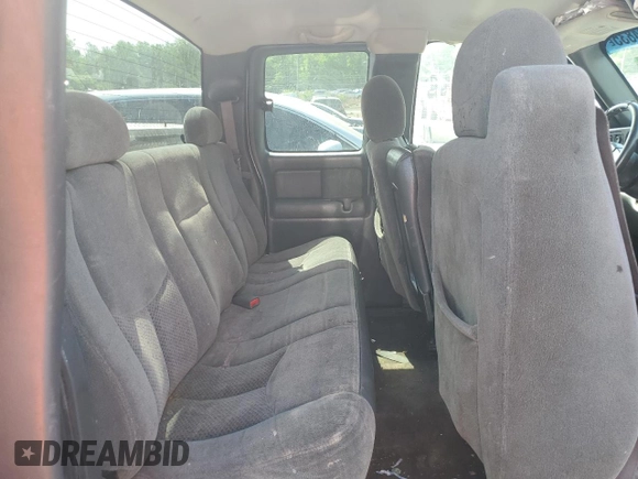 2004 Chevrolet Silverado 1500 Z71 with VIN 1GCEK19T44E247758, listed as a Copart auction lot 55404835 with 198,254 mi miles and Salvage Title. Bid and sale history available at DreamBid. Image 10.