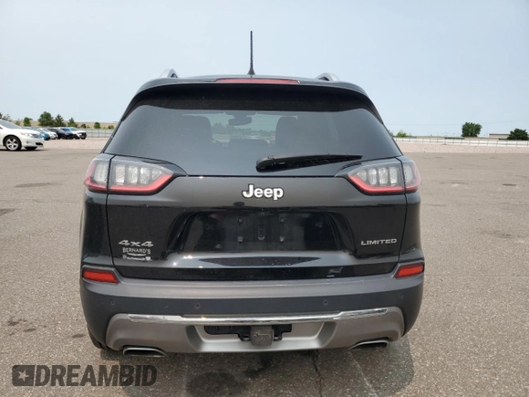 2020 Jeep Cherokee Limited с VIN 1C4PJMDXXLD579067, выставлен на аукционе Copart как лот 58209455 с пробегом 79 941 миль миль и Списание • Salvage title. История ставок и продаж доступна на DreamBid. Изображение 6.