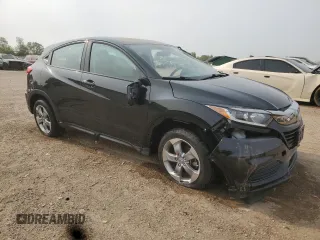 2022 Honda HR-V LX with VIN 3CZRU6H39NM731652, listed as a Copart auction lot 58923885 with 49,959 mi miles and Salvage title. Bid and sale history available at DreamBid. Image 4.