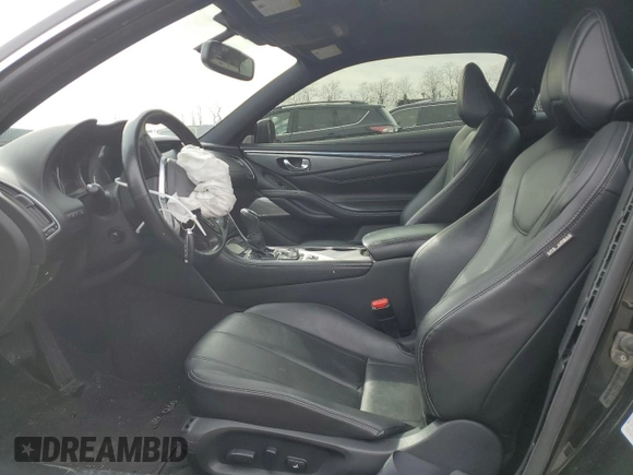 2017 Infiniti Q60 Premium z VIN JN1EV7EL7HM553190, wystawiony jako Copart lot #45915135 z przebiegiem 129 584 mil mil oraz Szkoda całkowita • Salvage title. Historia ofert i sprzedaży dostępna na DreamBid. Obrazek 7.