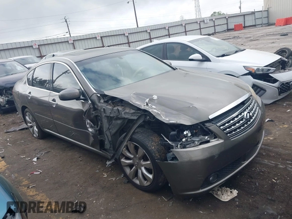 2006 Infiniti M Sport with VIN JNKBY01EX6M204865, listed as a IAAI auction lot 41946727 with 219,898 mi miles. Bid and sale history available at carsss.com. Image 1.