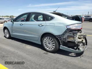 2013 Ford Fusion SE Hybrid with VIN 3FA6P0LU9DR281697, listed as a Copart auction lot 58583675 with 136,121 mi miles and Salvage title. Bid and sale history available at DreamBid. Image 2.