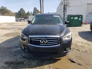 2013 Infiniti JX35 with VIN 5N1AL0MN0DC328195, listed as a Copart auction lot 51156465 with 217,380 mi miles and Salvage Title. Bid and sale history available at carsss.com. Image 5.