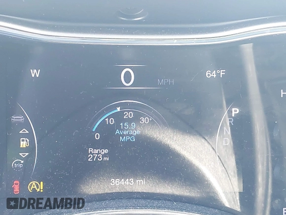 2019 Jeep Grand Cherokee Upland with VIN 1C4RJFAG2KC607036, listed as a IAAI auction lot 42136336 with 36,443 mi miles and . Bid and sale history available at DreamBid. Image 15.