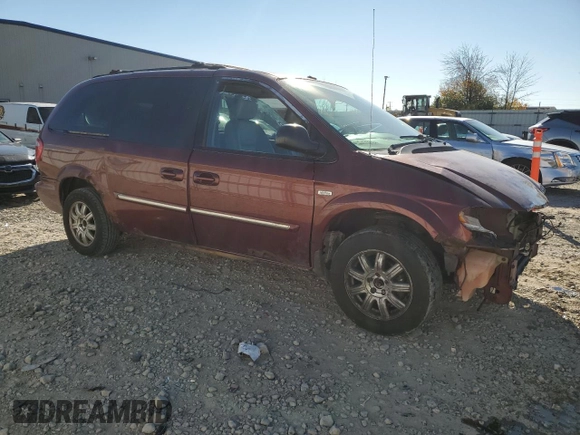 2007 Chrysler Town & Country LWB Touring with VIN 2A4GP54L37R216933, listed as a Copart auction lot 76609694 with 226,809 mi miles and Non Repairable. Bid and sale history available at carsss.com. Image 4.