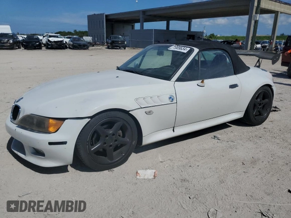 1997 BMW 3 Series 2.8L with VIN 4USCJ3329VLC03111, listed as a Copart auction lot 61989634 with 0 mi miles and Clean Title. Bid and sale history available at carsss.com. Image 1.