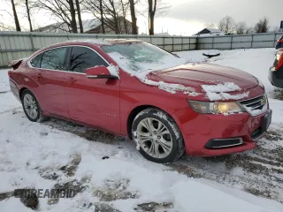 2014 Chevrolet Impala LT with VIN 1G1115SL1EU151802, listed as a Copart auction lot 87040004 with Not Provided miles and Non Repairable. Bid and sale history available at DreamBid. Image 4.