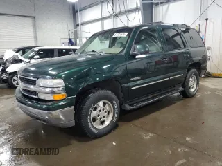 2001 Chevrolet Tahoe LT with VIN 1GNEK13T21J149816, listed as a Copart auction lot 61481675 with 255,382 mi miles and Salvage title. Bid and sale history available at DreamBid. Image 1.