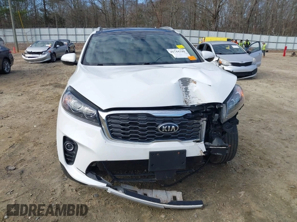 2020 Kia Sorento EX V6 with VIN 5XYPHDA50LG706330, listed as a IAAI auction lot 41744348 with 45,629 mi miles. Bid and sale history available at carsss.com. Image 13.