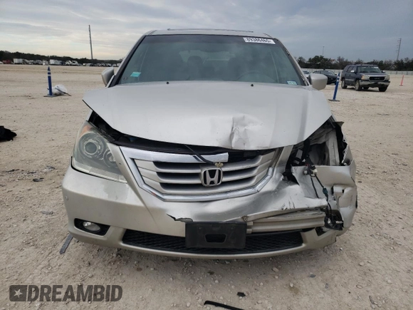 2008 Honda Odyssey Touring with VIN 5FNRL38928B035834, listed as a Copart auction lot 89386465 with 0 mi miles and Salvage Title. Bid and sale history available at carsss.com. Image 5.