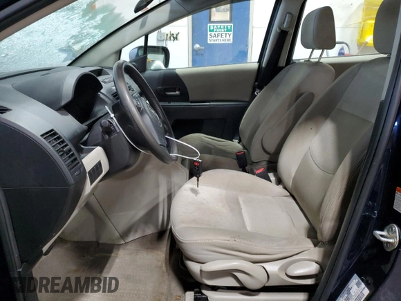 2009 Mazda 5 Sport with VIN JM1CR293490347839, listed as a Copart auction lot 47978595 with 149,262 mi miles and Salvage Title. Bid and sale history available at DreamBid. Image 7.