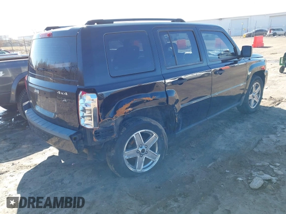 2008 Jeep Patriot Sport with VIN 1J8FF28W58D569808, listed as a IAAI auction lot 41865655 with 142,215 mi miles and . Bid and sale history available at DreamBid. Image 4.