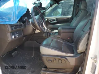 2022 GMC Yukon SLE with VIN 1GKS1AKD7NR201865, listed as a Copart auction lot 49668955 with 35,298 mi miles and Salvage Title. Bid and sale history available at carsss.com. Image 7.