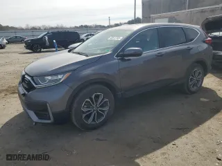 2022 Honda CR-V EX with VIN 5J6RW1H54NA002891, listed as a Copart auction lot 48512765 with 54,184 mi miles and Salvage Title. Bid and sale history available at carsss.com. Image 1.