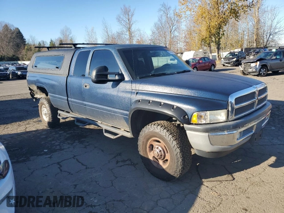 2000 Dodge 2500 z VIN 1B7KF23W9YJ179230, wystawiony jako Copart lot #83255064 z przebiegiem 156 756 mil mil oraz Czysty tytuł • Clean title. Historia ofert i sprzedaży dostępna na DreamBid. Obrazek 4.