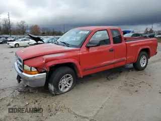 2003 Dodge Dakota SLT with VIN 1D7HL42N93S105421, listed as a Copart auction lot 83088264 with 210,194 mi miles and Salvage Title. Bid and sale history available at carsss.com. Image 1.