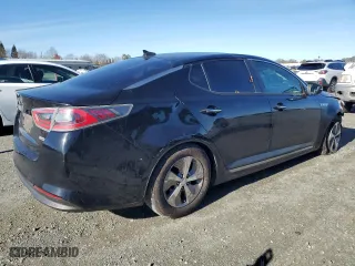2015 Kia Optima Hybrid with VIN KNAGM4AD4F5082061, listed as a Copart auction lot 86454404 with 0 mi miles and Salvage Title. Bid and sale history available at carsss.com. Image 3.