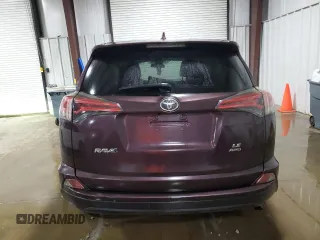 2018 Toyota RAV4 LE with VIN 2T3BFREV5JW721315, listed as a Copart auction lot 59016665 with 136,490 mi miles and Salvage title. Bid and sale history available at DreamBid. Image 6.