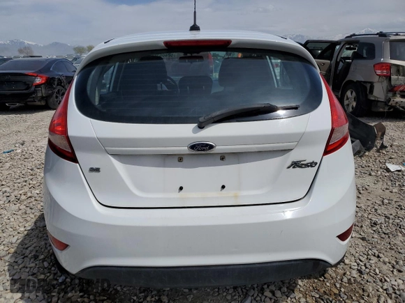 2013 Ford Fiesta SE with VIN 3FADP4EJ6DM114017, listed as a Copart auction lot 52605365 with 174,521 mi miles and Salvage Title. Bid and sale history available at carsss.com. Image 6.
